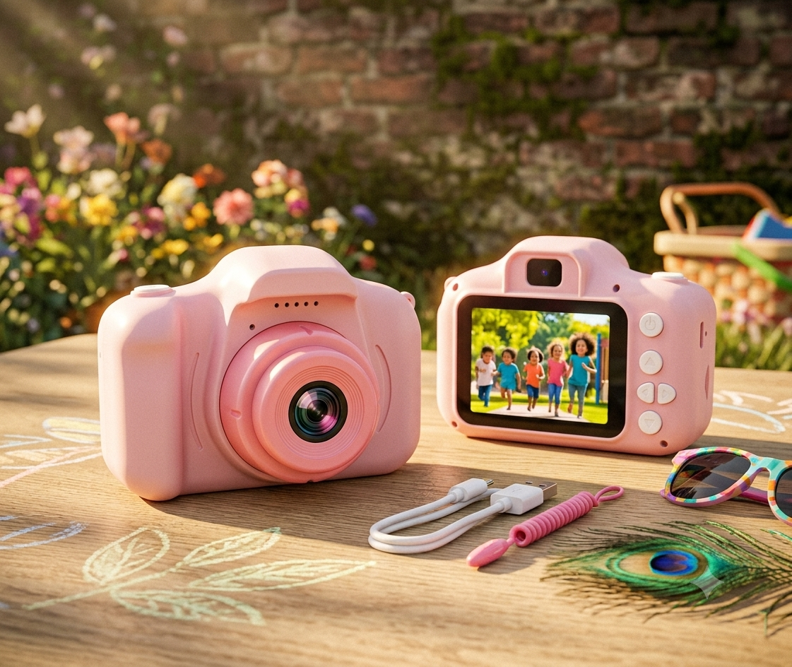 Kids Camera Toys for Fun with HD Digital Video and Photography Camera, for Toddler Age of 3-10 Years Old Children’s, Gift for Kids (multicolor